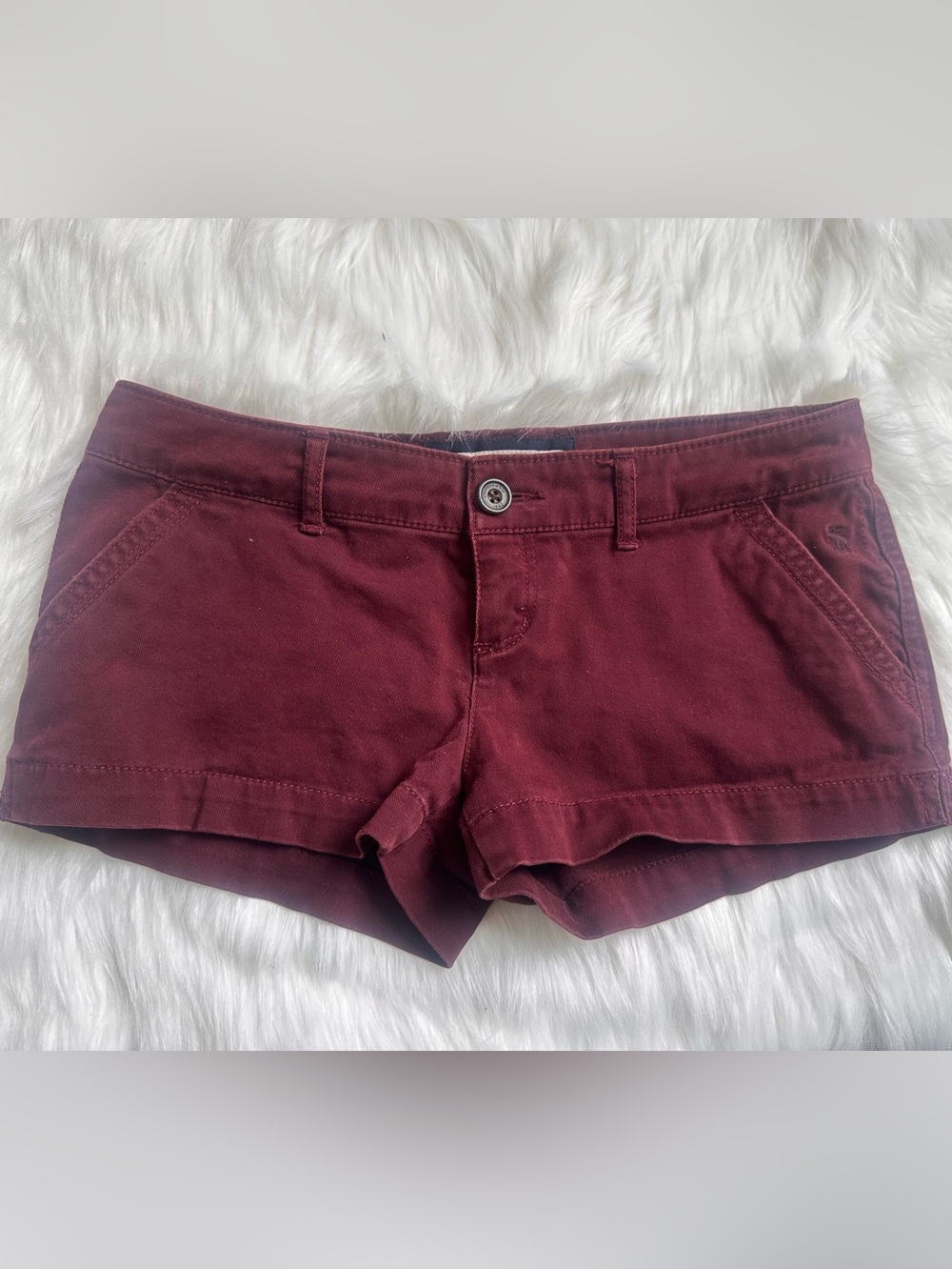 Abercrombie & Fitch Burgundy Women's Shorts (size 14 / XS)